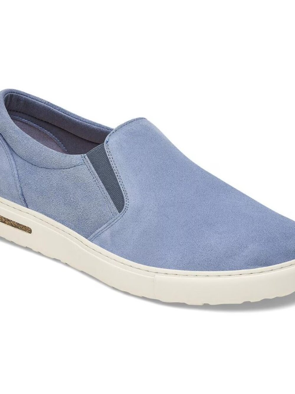 Birkenstock Oswego 44 Men's Size 11 Blue Suede Comfort Slip-On Casual NWT